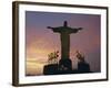 Cristo Redentor (Christ the Redeemer) on Mt. Corcovado Above Rio De Janeiro, Brazil, South America-Gavin Hellier-Framed Photographic Print