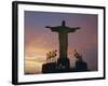 Cristo Redentor (Christ the Redeemer) on Mt. Corcovado Above Rio De Janeiro, Brazil, South America-Gavin Hellier-Framed Photographic Print