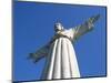 Cristo Rei (Standing Christ) Statue, Erected in 1959, in Cacilhas Suburb, Lisbon, Portugal-Alain Evrard-Mounted Photographic Print