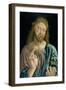 Cristo Salvator Mundi, C.1490-94-Master of the Pala Sforzesca-Framed Giclee Print