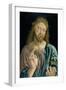 Cristo Salvator Mundi, C.1490-94-Master of the Pala Sforzesca-Framed Giclee Print