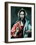 Cristo Salvator Mundi, C.1600-El Greco-Framed Giclee Print