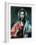 Cristo Salvator Mundi, C.1600-El Greco-Framed Giclee Print