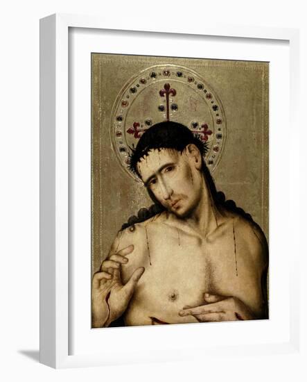 Cristo Varón De Dolores, Ca. 1500-Juan Sánchez De San Román-Framed Giclee Print