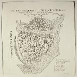 A Map of Constantinople in 1422-Cristoforo Buondelmonti-Framed Premium Giclee Print