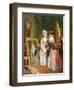 Critics on Costume, Fashions Change-John Callcott Horsley-Framed Giclee Print