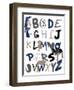 Critter Alphabet 1-Marcus Prime-Framed Art Print