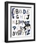 Critter Alphabet 1-Marcus Prime-Framed Art Print