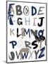Critter Alphabet 1-Marcus Prime-Mounted Art Print