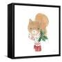 Critter Greetings VI-Jenaya Jackson-Framed Stretched Canvas