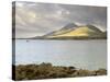 Croagh Patrick Mountain and Clew Bay, from Old Head, County Mayo, Connacht, Republic of Ireland-Gary Cook-Stretched Canvas