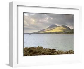 Croagh Patrick Mountain and Clew Bay, from Old Head, County Mayo, Connacht, Republic of Ireland-Gary Cook-Framed Photographic Print