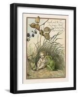 Croak Said the Frog-Eleanor Vere Boyle-Framed Art Print