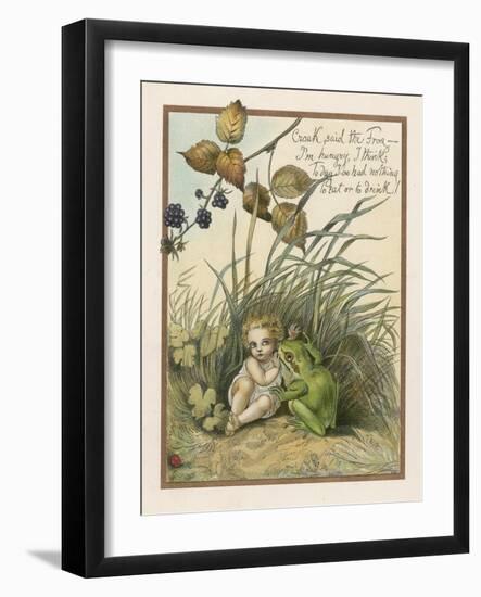 Croak Said the Frog-Eleanor Vere Boyle-Framed Art Print