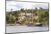 Croatia, Brac, Bobovisca. Tour boat at anchor.-Trish Drury-Mounted Photographic Print