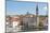 Croatia, Brac, Milna. Church of our Lady of the Annunciation 18th century dominates waterfront.-Trish Drury-Mounted Photographic Print