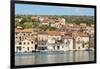 Croatia, Brac, Milna. Picturesque uncrowded waterfront.-Trish Drury-Framed Photographic Print