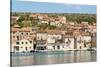 Croatia, Brac, Milna. Picturesque uncrowded waterfront.-Trish Drury-Stretched Canvas