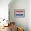 Croatia Country Flag - Barnwood Painting-Lantern Press-Framed Art Print displayed on a wall