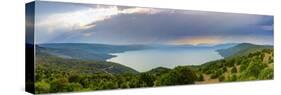 Croatia, Cres Island, Valun Bay (Valunski Zaljev)-Alan Copson-Stretched Canvas