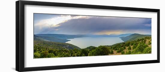 Croatia, Cres Island, Valun Bay (Valunski Zaljev)-Alan Copson-Framed Photographic Print