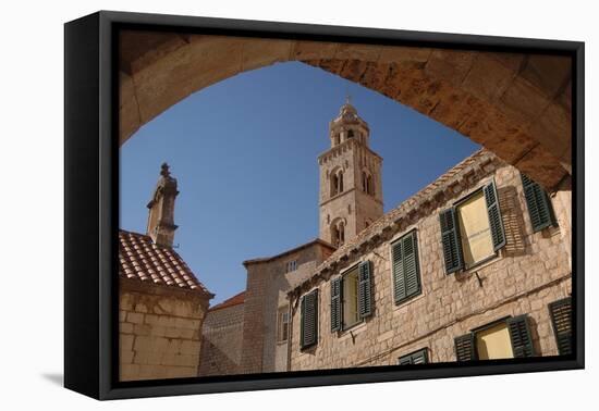 Croatia, Dalmatia, Dubrovnik, Dominican Monastery Exterior-null-Framed Stretched Canvas