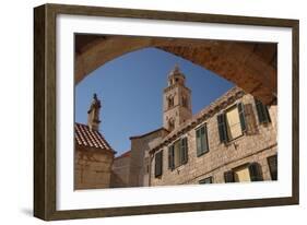 Croatia, Dalmatia, Dubrovnik, Dominican Monastery Exterior-null-Framed Giclee Print