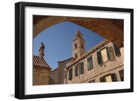 Croatia, Dalmatia, Dubrovnik, Dominican Monastery Exterior-null-Framed Giclee Print