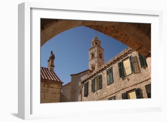 Croatia, Dalmatia, Dubrovnik, Dominican Monastery Exterior-null-Framed Giclee Print