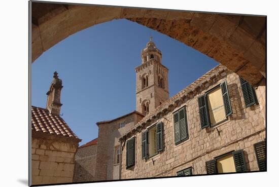 Croatia, Dalmatia, Dubrovnik, Dominican Monastery Exterior-null-Mounted Giclee Print