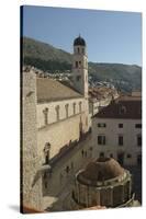 Croatia, Dalmatia, Dubrovnik, Franciscan Monastery and Onuphrius's Fountain-null-Stretched Canvas