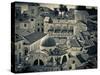 Croatia, Dalmatia, Dubrovnik, Old Town from Old Town Walls, Church of St. Blaise-Alan Copson-Stretched Canvas