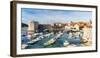 Croatia, Dalmatia, Dubrovnik, Old town harbour-Jordan Banks-Framed Photographic Print