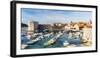 Croatia, Dalmatia, Dubrovnik, Old town harbour-Jordan Banks-Framed Photographic Print