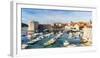 Croatia, Dalmatia, Dubrovnik, Old town harbour-Jordan Banks-Framed Photographic Print