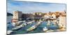 Croatia, Dalmatia, Dubrovnik, Old town harbour-Jordan Banks-Mounted Photographic Print