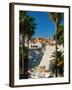 Croatia, Dalmatia, Dubrovnik, Old Town (Stari Grad), Old Harbour-Alan Copson-Framed Photographic Print