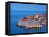 Croatia, Dalmatia, Dubrovnik, Old Town (Stari Grad)-Alan Copson-Framed Stretched Canvas