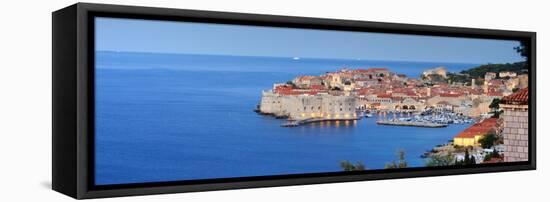 Croatia, Dalmatia, Dubrovnik, Old Town (Stari Grad)-Alan Copson-Framed Stretched Canvas