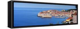 Croatia, Dalmatia, Dubrovnik, Old Town (Stari Grad)-Alan Copson-Framed Stretched Canvas