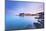 Croatia, Dalmatia, Dubrovnik, Old town, Sunset over the city walls and harbour-Jordan Banks-Mounted Photographic Print