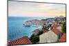 Croatia, Dalmatia, Dubrovnik, Old town. View over the old town-Jordan Banks-Mounted Photographic Print