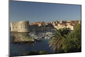 Croatia, Dalmatia, Dubrovnik, Port Near Old Town-null-Mounted Giclee Print