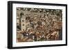 Croatia, Dalmatia, Dubrovnik, Rooftops of Old Town-null-Framed Giclee Print