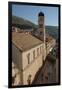 Croatia, Dalmatia, Dubrovnik, Stradun and Bell Tower of Franciscan Monastery-null-Framed Giclee Print