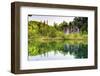 Croatia, Dalmatia, Karlovac, Plitvice, Plitvice national park, Waterfall at the high lakes-Jordan Banks-Framed Photographic Print