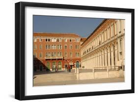 Croatia, Dalmatia, Split, Republic Square-null-Framed Giclee Print