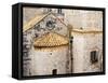 Croatia, Dubrovnik. Dominican Monastery, built in 1315, in old town Dubrovnik.-Julie Eggers-Framed Stretched Canvas