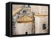 Croatia, Dubrovnik. Dominican Monastery, built in 1315, in old town Dubrovnik.-Julie Eggers-Framed Stretched Canvas