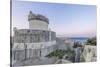 Croatia, Dubrovnik, Minceta Tower and Old Town at Dawn-Rob Tilley-Stretched Canvas